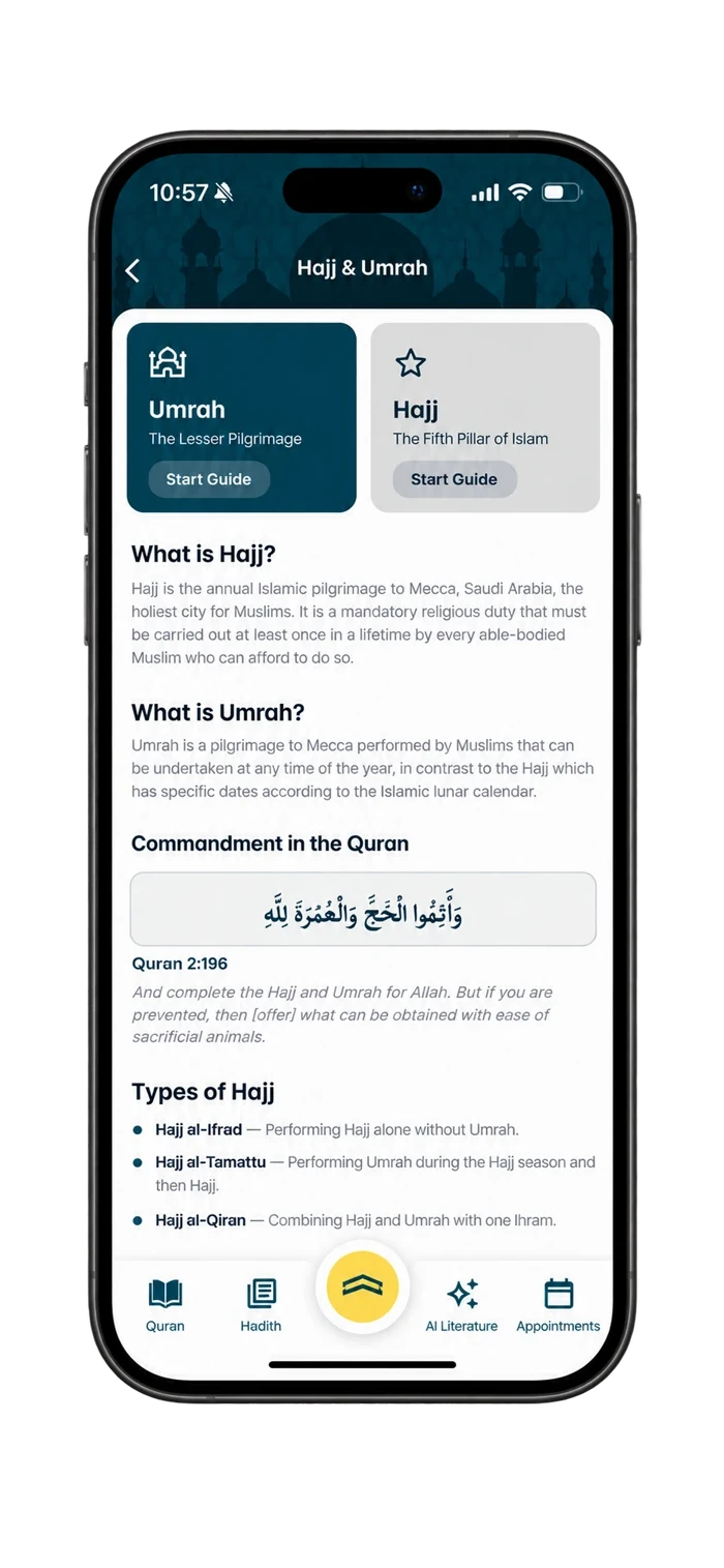 Hajj and Umrah guide