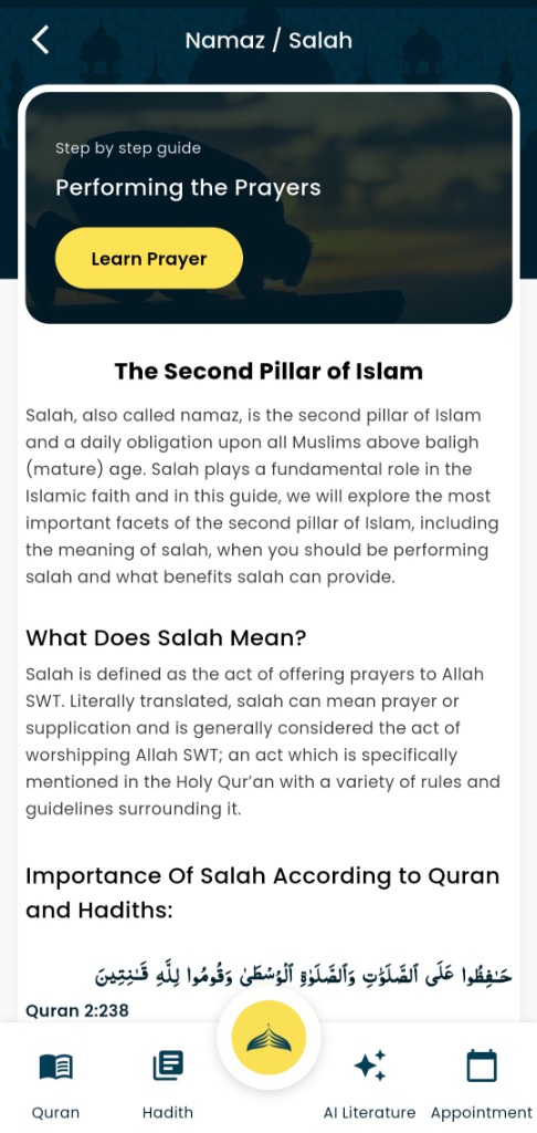 Salah Guide